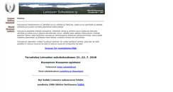 Desktop Screenshot of leinoset.fi